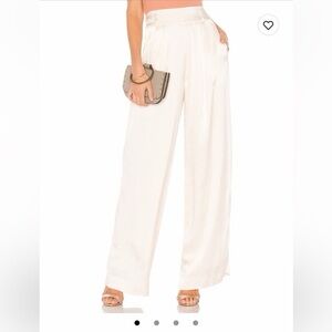 Capulet Cream Wide-Leg Women's Pants